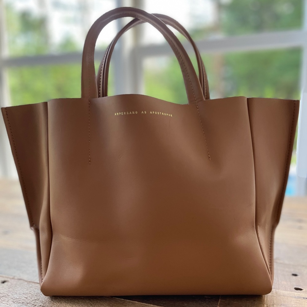 Ampersand as Apostrophe Half Tote Honey